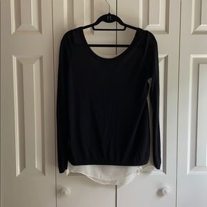 Express black sweater
